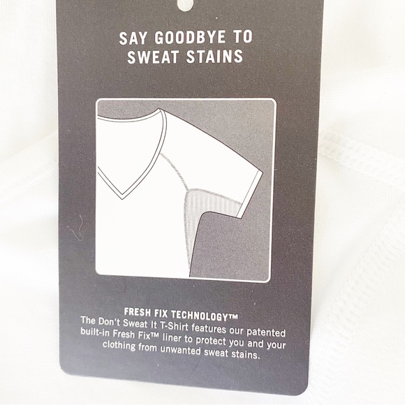 NWT Knix Don’t Sweat It T Shirt White - Picture 8 of 10